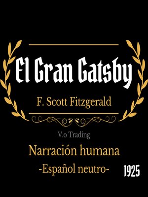 El gran Gatsby - Audiobook